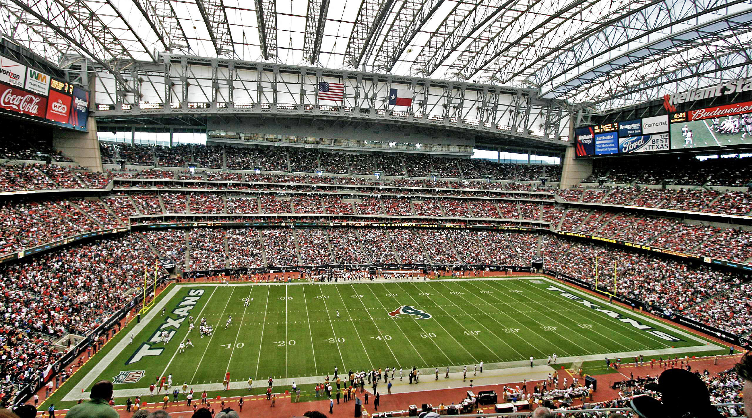 NRG Stadium (Reliant) interior — where the Texans play